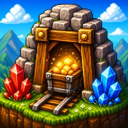 Symbol von Meine Minen: Idle Tycoon-Spiel